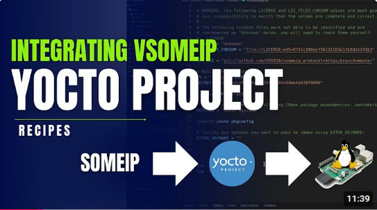 Yocto-based Infotainment System